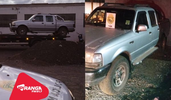 Polícia Militar de Palmeira recupera caminhonete furtada em São João do Triunfo