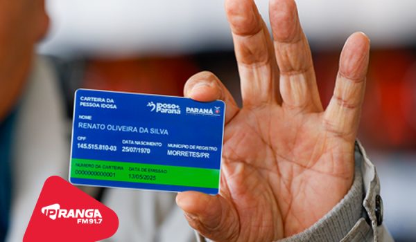 Carteira da Pessoa Idosa Paranaense será emitida na Praça da Matriz nesta sexta-feira (27)
