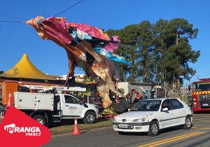 Copel alerta: soltar balões é crime, causa danos à rede elétrica e coloca vidas em risco