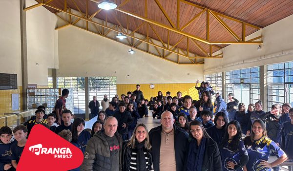 Vereador Sargento Gaio leva palestra sobre prevenção às drogas às escolas de Palmeira