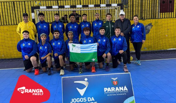 Equipe de handebol masculino de Palmeira garante vaga na fase macro dos Jogos da Juventude