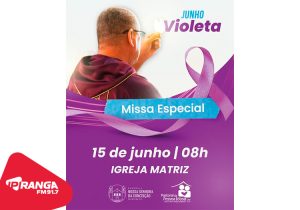 Respeito aos idosos é tema de missa na Igreja Matriz de Palmeira