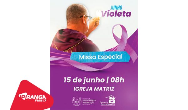 Respeito aos idosos é tema de missa na Igreja Matriz de Palmeira