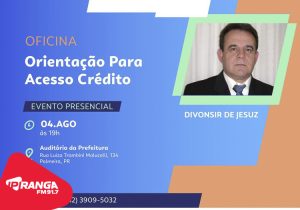 Prefeitura e Sebrae realizam encontro sobre acesso ao crédito para empreendedores