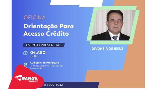 Prefeitura e Sebrae realizam encontro sobre acesso ao crédito para empreendedores