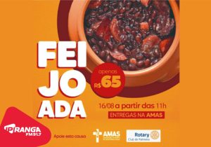 Feijoada Solidária da AMAS e Rotary Club acontece no dia 16 de agosto