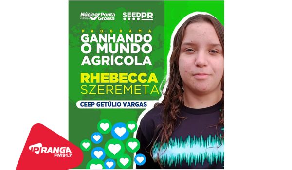 Colégio Agrícola de Palmeira envia aluna para programa de intercâmbio agrícola nos Estados Unidos
